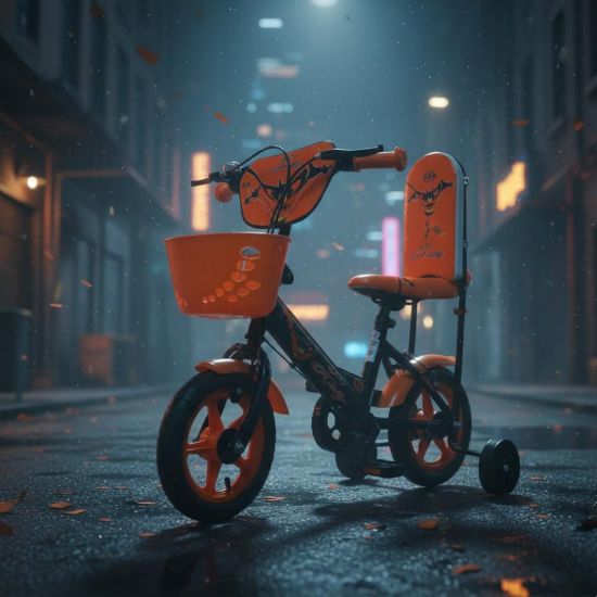 صورة دراجة هوائية للأطفال 10 بوصات